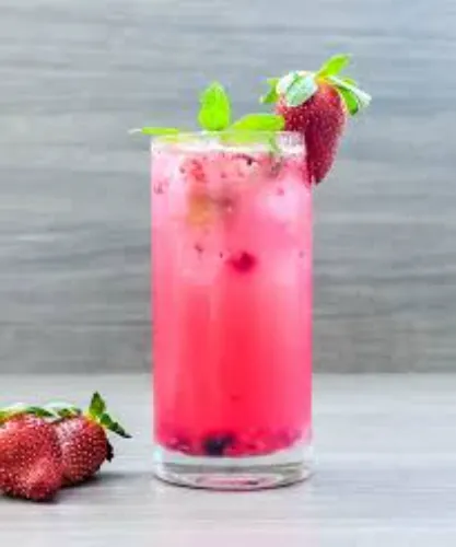 Strawberry mojito